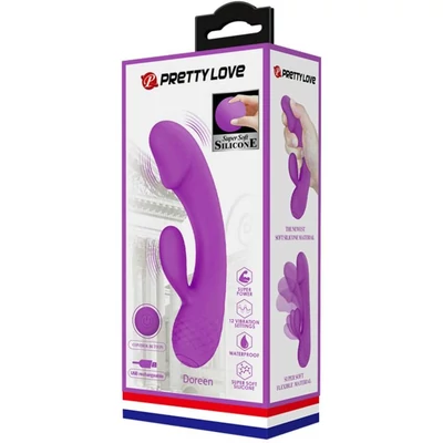 Pretty Love Doreen Purple 1 g-pontos memóriás vibrátor