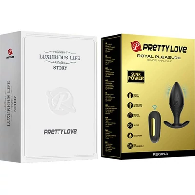 Pretty Love Royal Pleasure Regina vibrációs fenékdugó