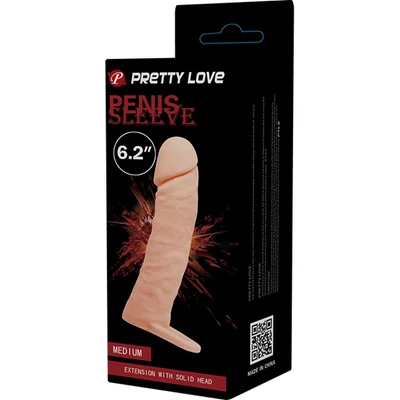 Pretty Love Penis Sleeve 6,2" péniszköpeny