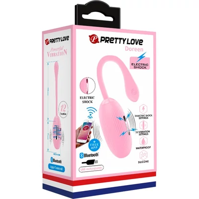 Pretty Love Doreen Baby Pink app-pal vezérelt mini vibrátor