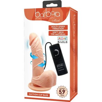 Barbara Mark Multi-Speed vibrátor Dildo 5,9"
