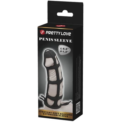 Pretty Love Penis Sleeve péniszköpeny csiklóizgatóval