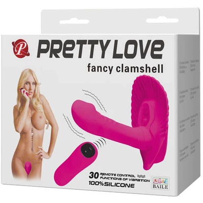 Pretty Love Fancy Clamshell with Remote Control vezeték nélküli távirányítós vibrátor