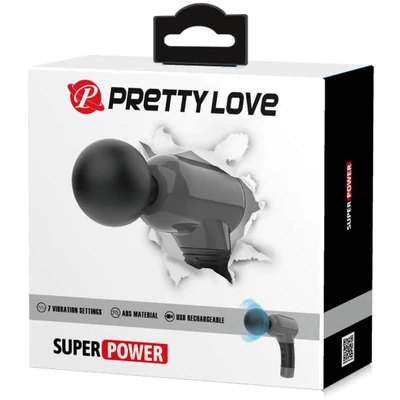 Pretty Love Magic Gun Black maszírozó