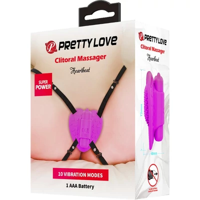 Pretty Love Heartbeat Clitoral Massager vibrátoros csiklóizgató