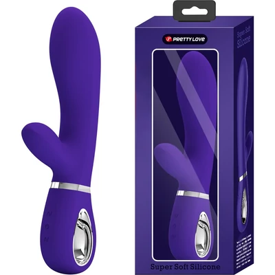 Pretty Love Thomas Purple II g-pontos és csiklóizgatós memóriás vibrátor