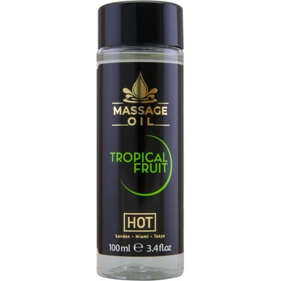 HOT masszázsolaj  trópusi gyümölcs 100 ml