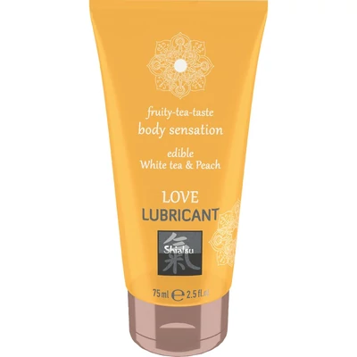 Love síkosító edible - White Tea & Peach 75ml