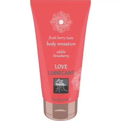 Love síkosító edible - Strawberry 75ml
