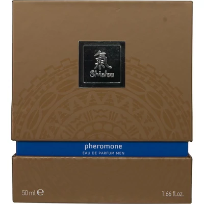 SHIATSU feromon Fragrance férfi parfüm darkblue  50 ml