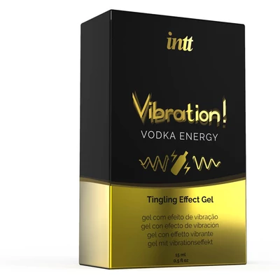 Melegítő hatású izgató VODKA AIRLESS BOTTLE 15ML + BOX