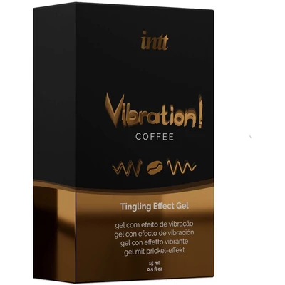 Melegítő hatású izgató kávé ízú AIRLESS  15ML + BOX