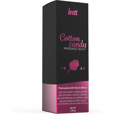masszázs gél vattacukor ízesítésű 30ML + BOX
