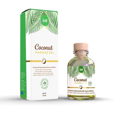 Vegán masszázs gél kókusz 30ML + BOX