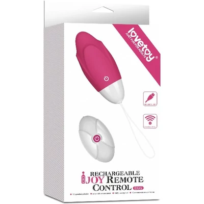 IJOY Wireless Remote Control Rechargeable Egg Pink 1 távirányítós mini vibrátor