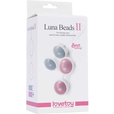 Luna Beads II Pink gésa golyó