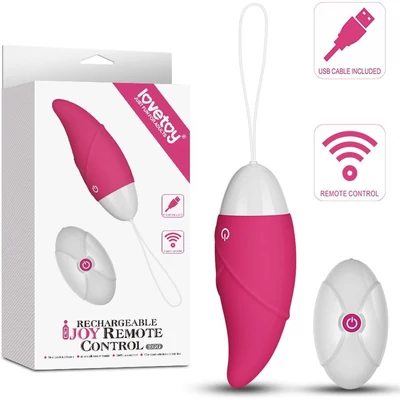IJOY Wireless Remote Control Rechargeable Egg Pink 3 mini vibrátor