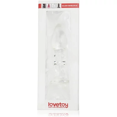 5.5" Glass Romance Clear fenékdugó