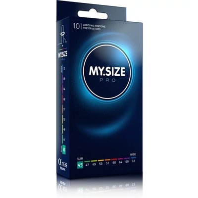 MY SIZE PRO óvszer 45 mm (10 darab)