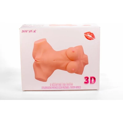Double Hole 3D Masturbator III