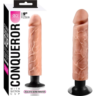 CONQUEROR 9" TPR MULTI-SPEED vibrátor