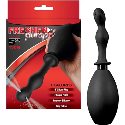 FRESHEN PUMP BLACK 5" II intim zuhany