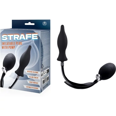 Strafe Inflatable Plug With Pump II fenékdugó pumpával