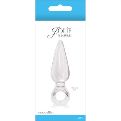 Jolie Pleasures Mini Clear fenékdugó