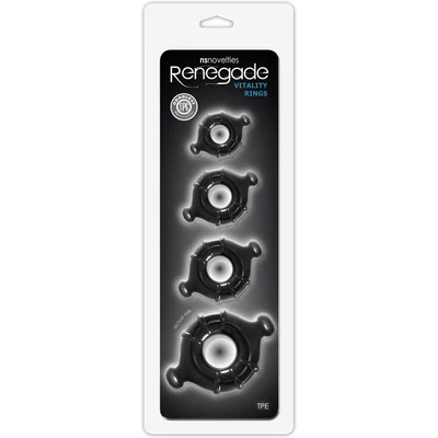 Renegade Vitality Rings Black péniszgyűrű szett