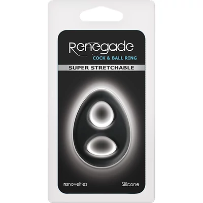 Renegade Romeo Soft Ring Black pénisz és heregyűrű