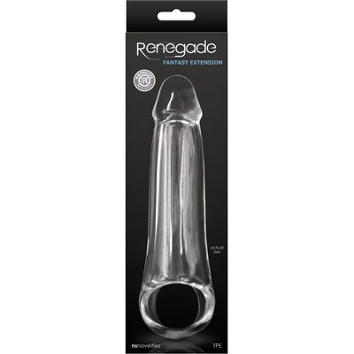 Renegade - Fantasy Extension - MD - Clear péniszköpeny