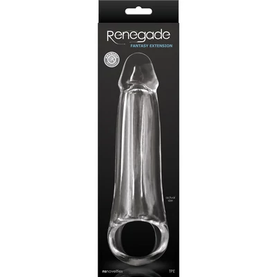 Renegade - Fantasy Extension - LG - Clear péniszköpeny