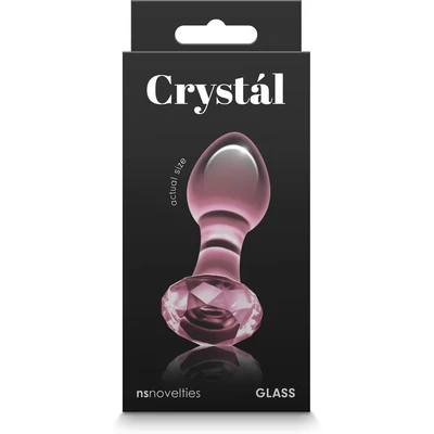 Crystal - Gem - Pink fenékdugó