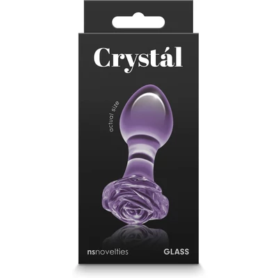 Crystal - Rose - Purple fenékdugó