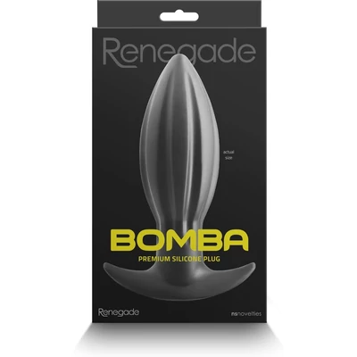 Renegade - Bomba - Small - Black fenékdugó