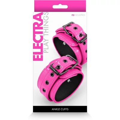 Electra - Ankle Cuffs - Pink bilincs