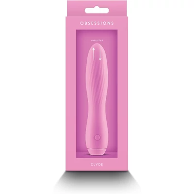 Obsession - Clyde - Light Pink vibrátor