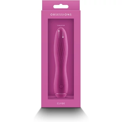 Obsession - Clyde - Dark Pink vibrátor