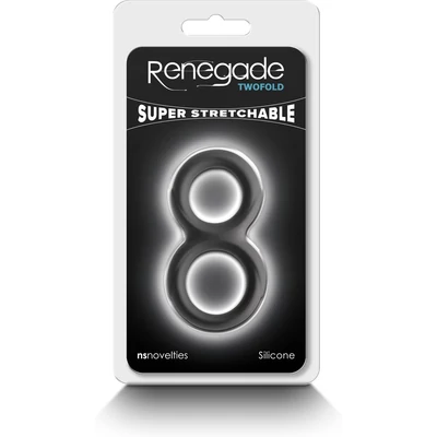 Renegade - Twofold - Black péniszgyűrű