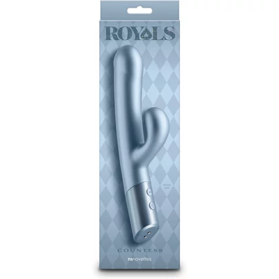 Royals - Countess -Metallic Seafoam csillogó felületű csiklóizgatós vibrátor