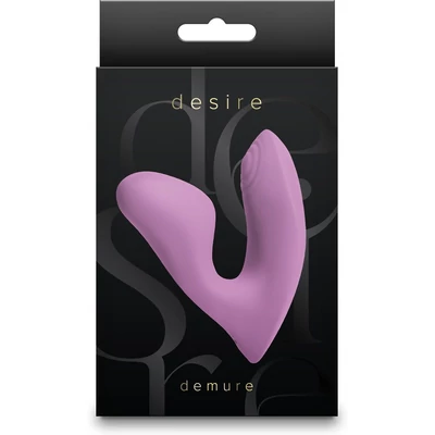 Desire - Demure - Blush hüvelyi és csiklóizgatós vibrátor
