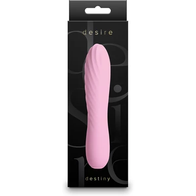 Desire - Destiny - Azalea bordázott felületű mini vibrátor
