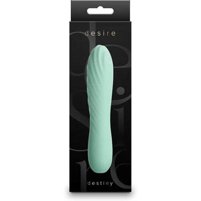 Desire - Destiny - Mint bordázott felületű mini vibrátor
