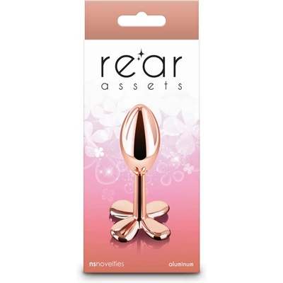 Rear Assets - Clover - Rose Gold fenékdugó