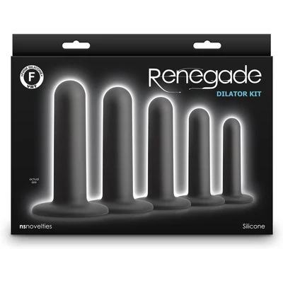 Renegade - Dilator Kit - Black fenékdugó szett