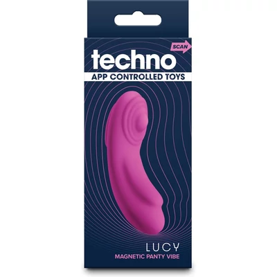 Techno - Lucy - Magenta bugyiba helyezhető mini vibrátor
