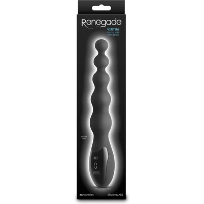 Renegade - Virtua - Black vibárciós fenékdugó