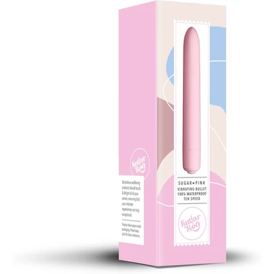 SugarBoo - Sugar Pink vízálló mini vibrátor
