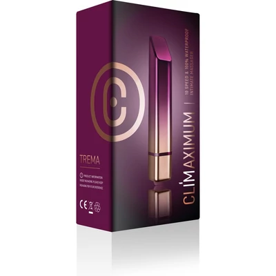 Climaximum - Trema Burgundy vízálló mini vibrátor