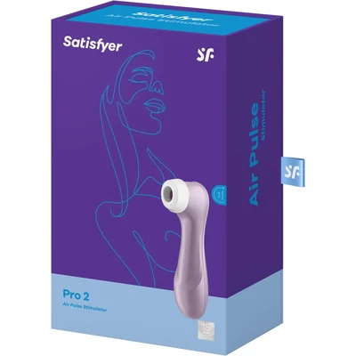 Satisfyer Pro 2 Generation 2 violet szívó funkciós léghullámos csiklóizgató